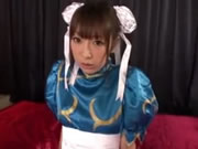 Kämpfendes Mädchen Chun Li - Misa Ando